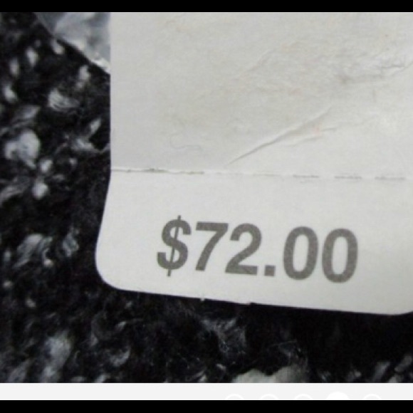 Black and White Plaid Pea Coat - Picture 7 of 7